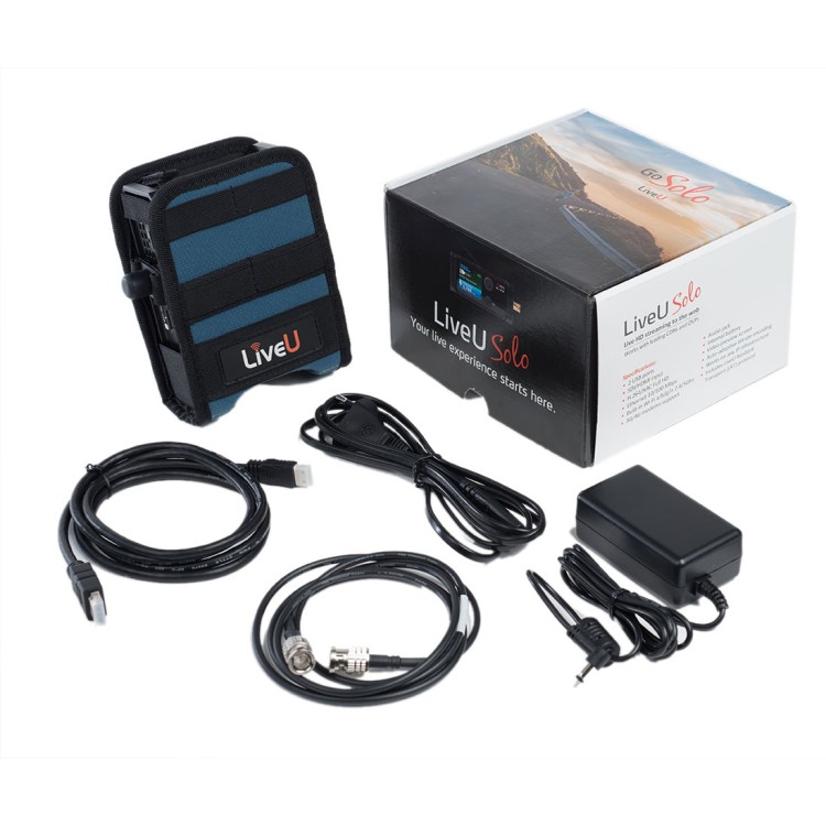 LiveU solo HDMI　ライブ配信機 LiveU Solo Live Streaming Encoder – 4K SDI HDMI Video Encoder